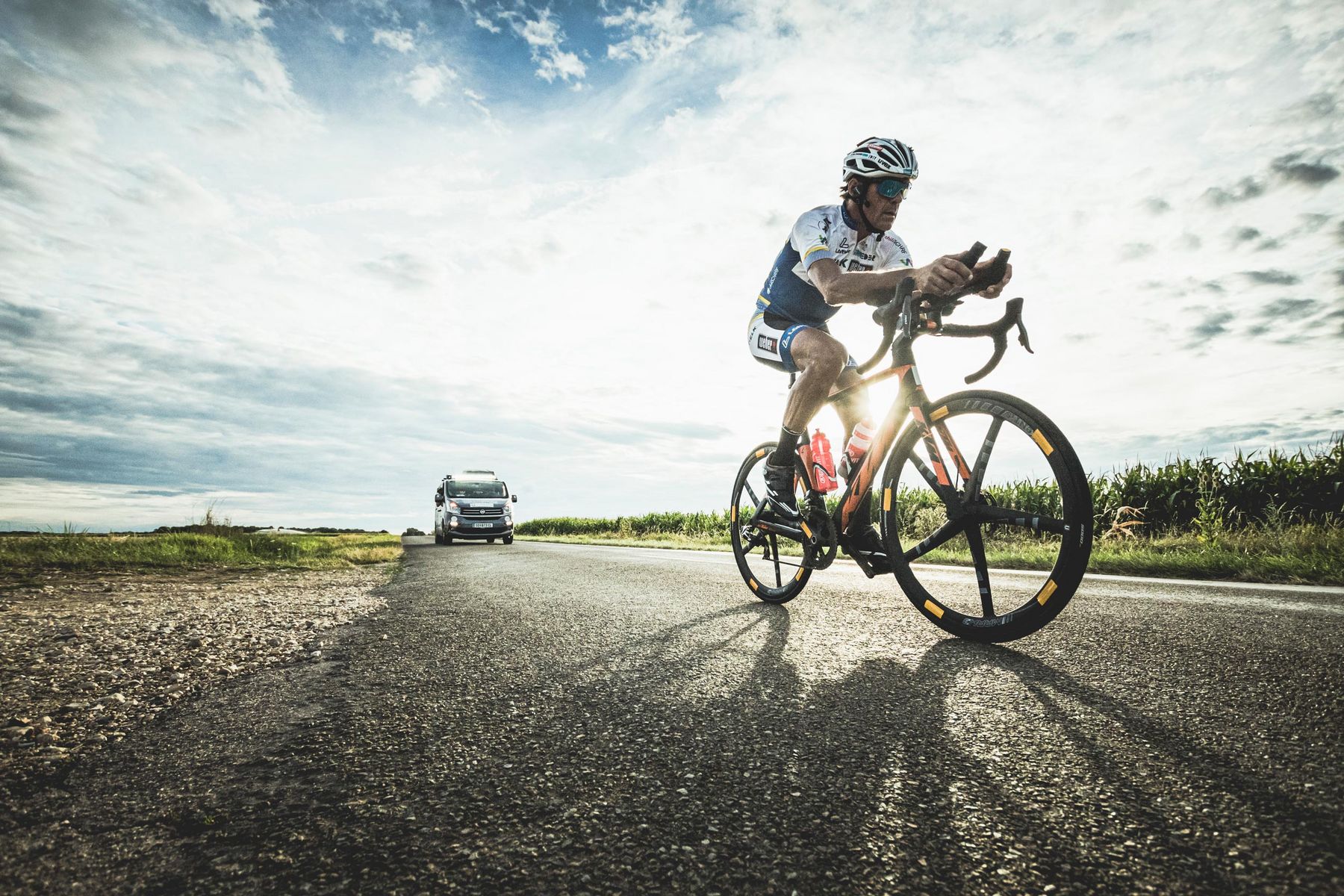 Wolfgang Fasching beim Extremsport als Sinnbild für mentale Stärke und Durchhaltevermögen